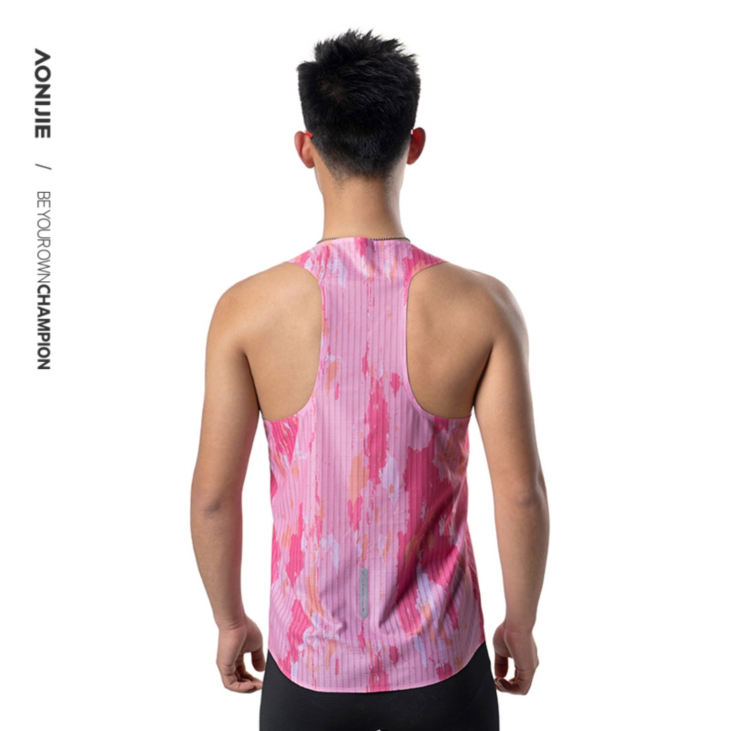 AONIJIE Men Quick Dry Racerback Tank Top -FM5236