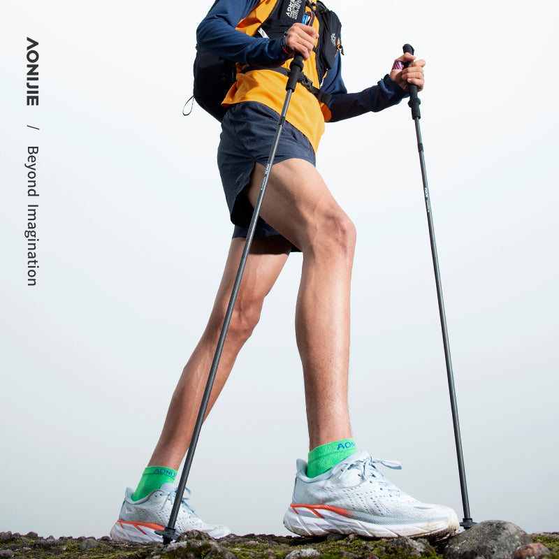 AONIJIE Professional Outdoor Carbon Fiber Trekking Poles -E4204