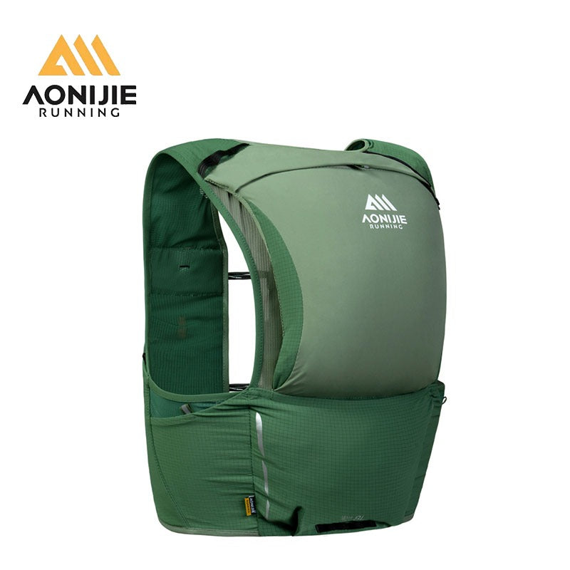 AONIJIE 8L UTMB Official Partner Backpack+2*500ML Bottles-MB8L
