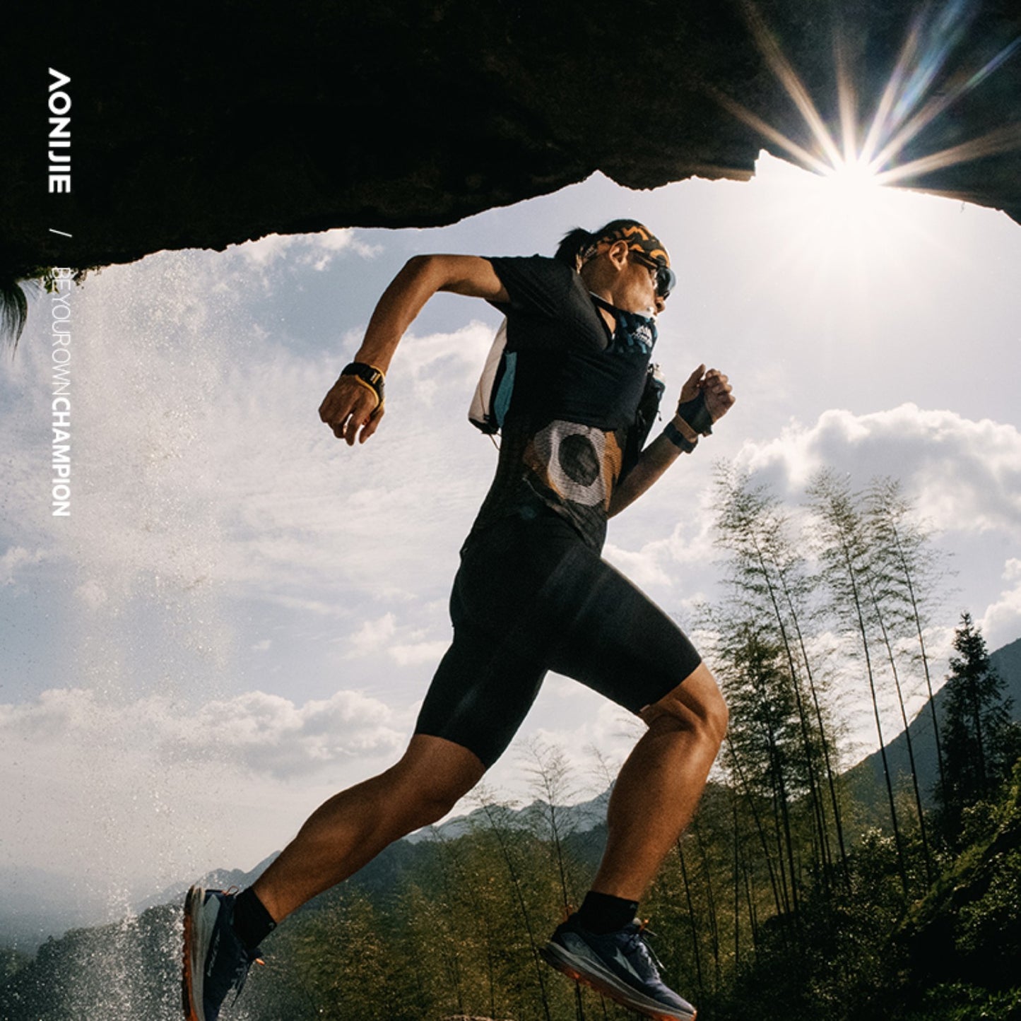 AONIJIE x UTMB 4L Trail Running Backpack -UTMB4L