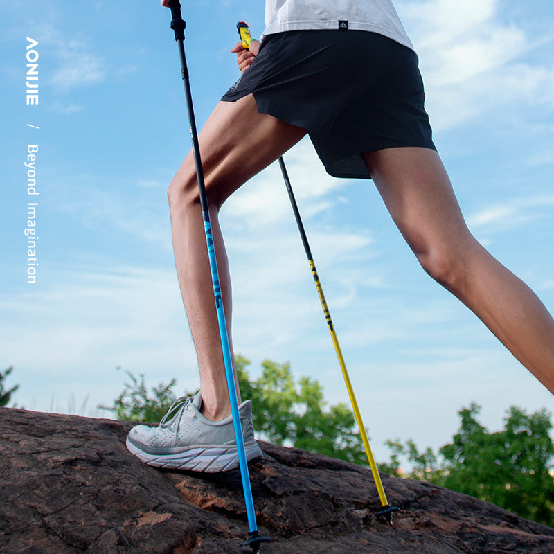 AONIJIE Carbon + Aluminum Folding Trekking Poles -E4210
