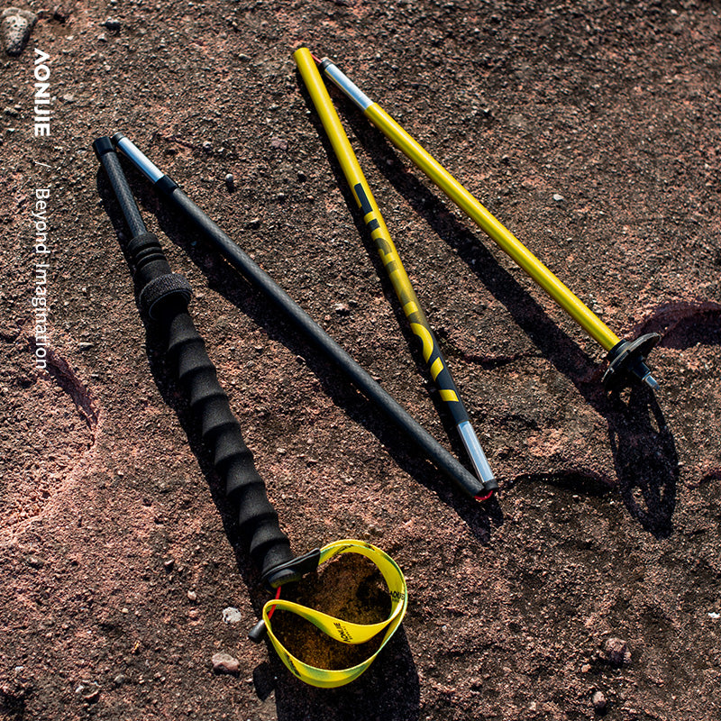 AONIJIE Carbon + Aluminum Folding Trekking Poles -E4210