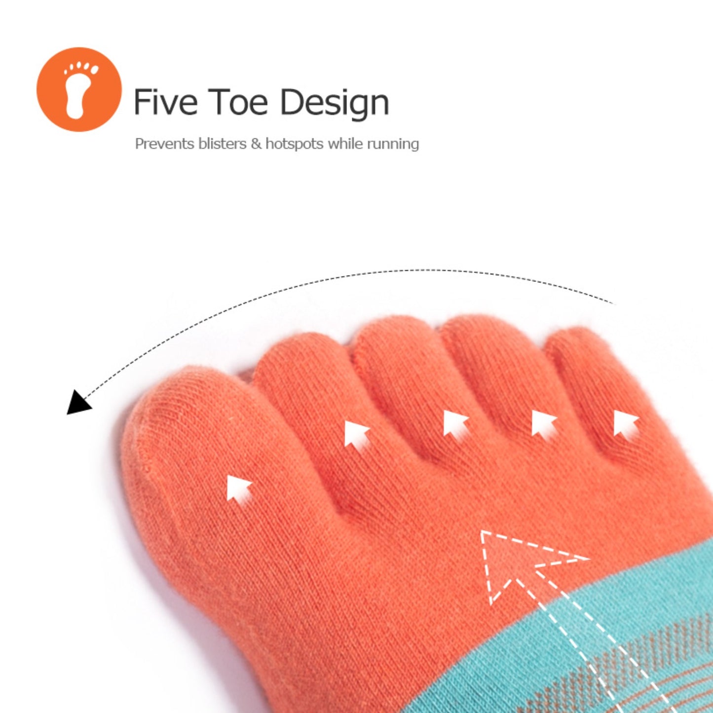 AONIJIE 3 Pairs Four-Season Wearable Quarter Toe Socks-E4802