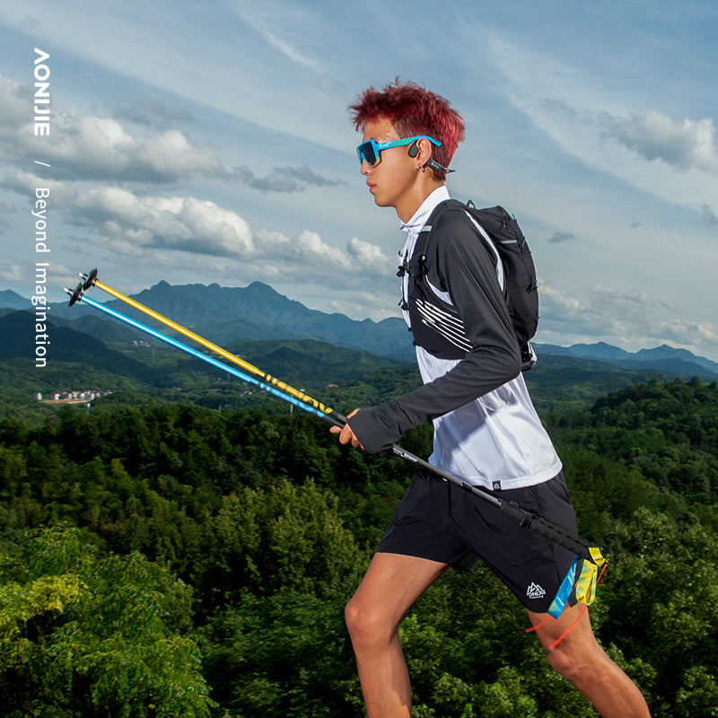 AONIJIE Carbon + Aluminum Folding Trekking Poles -E4210