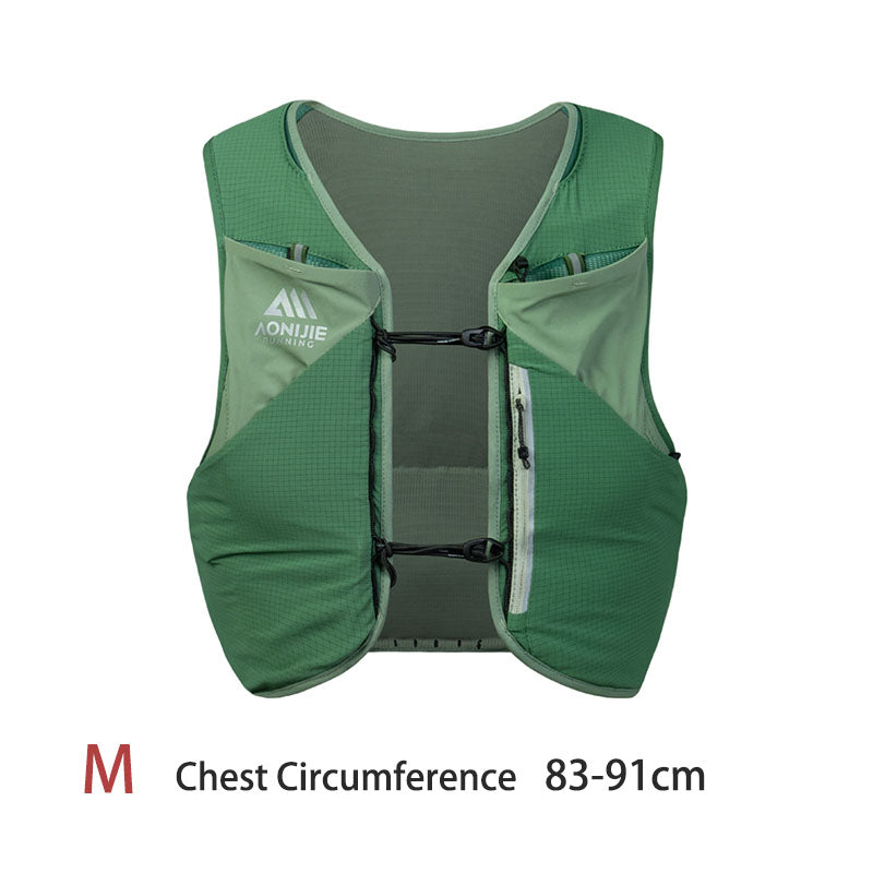 AONIJIE 8L UTMB Official Partner Backpack+2*500ML Bottles-MB8L