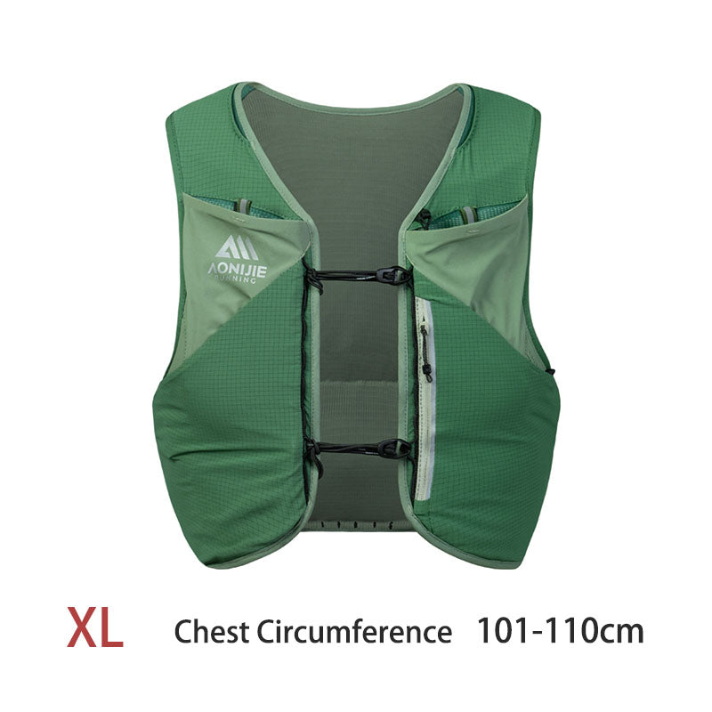 AONIJIE 8L UTMB Official Partner Backpack+2*500ML Bottles-MB8L