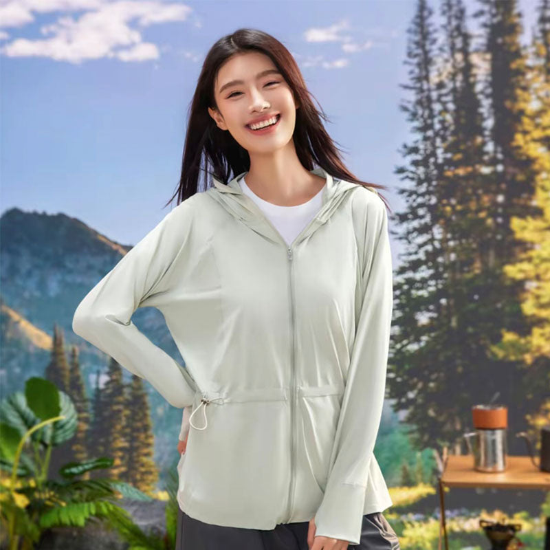 UPF50+ Ice-Cool Women's Sun Jacket-9808#