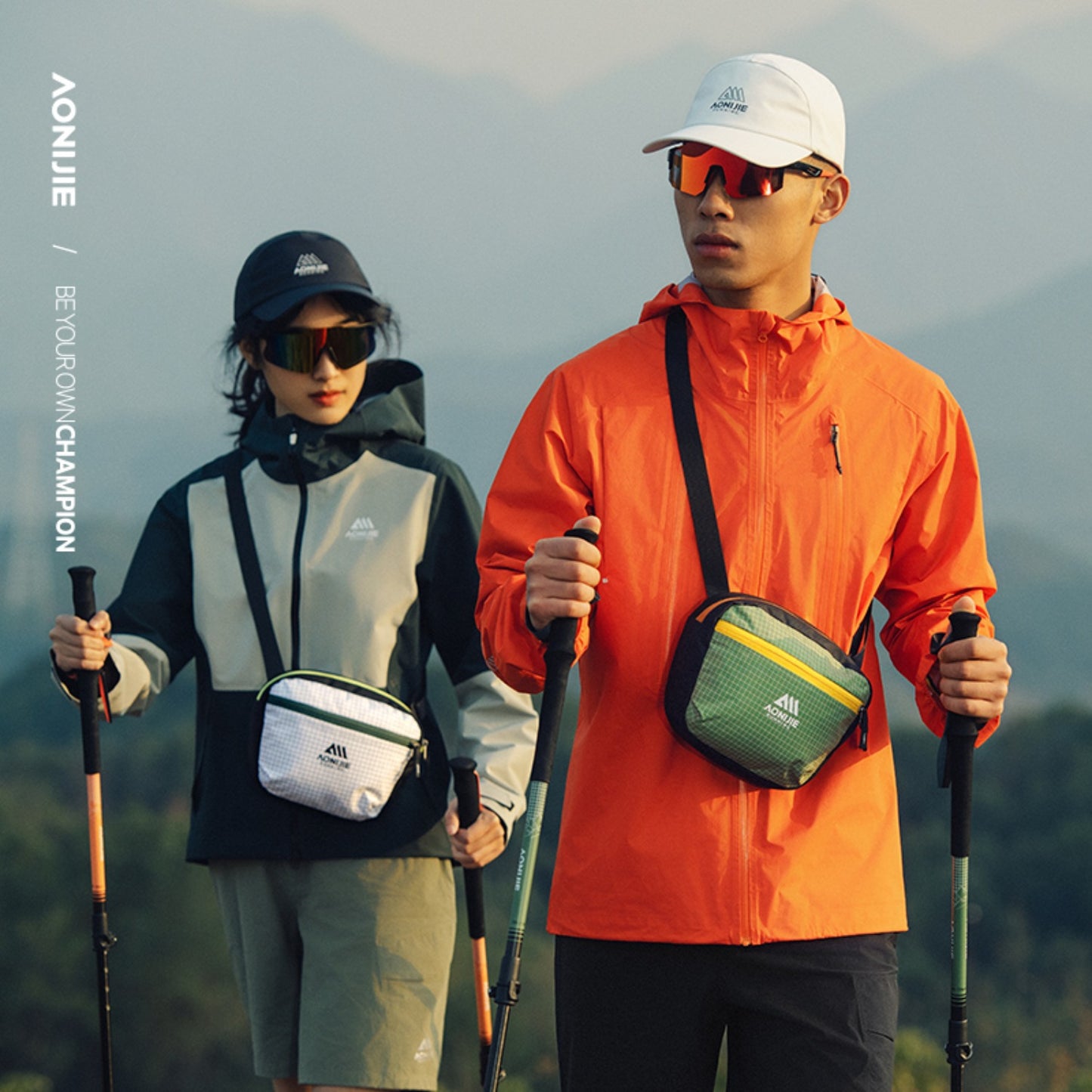 AONIJIE 4L Durable Hiking Crossbody bag -FH2504