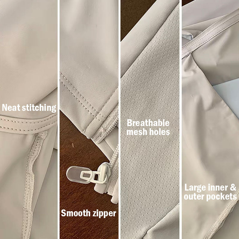 Ice Silk Cooling Quick-dry Sun Protection Clothing-9805