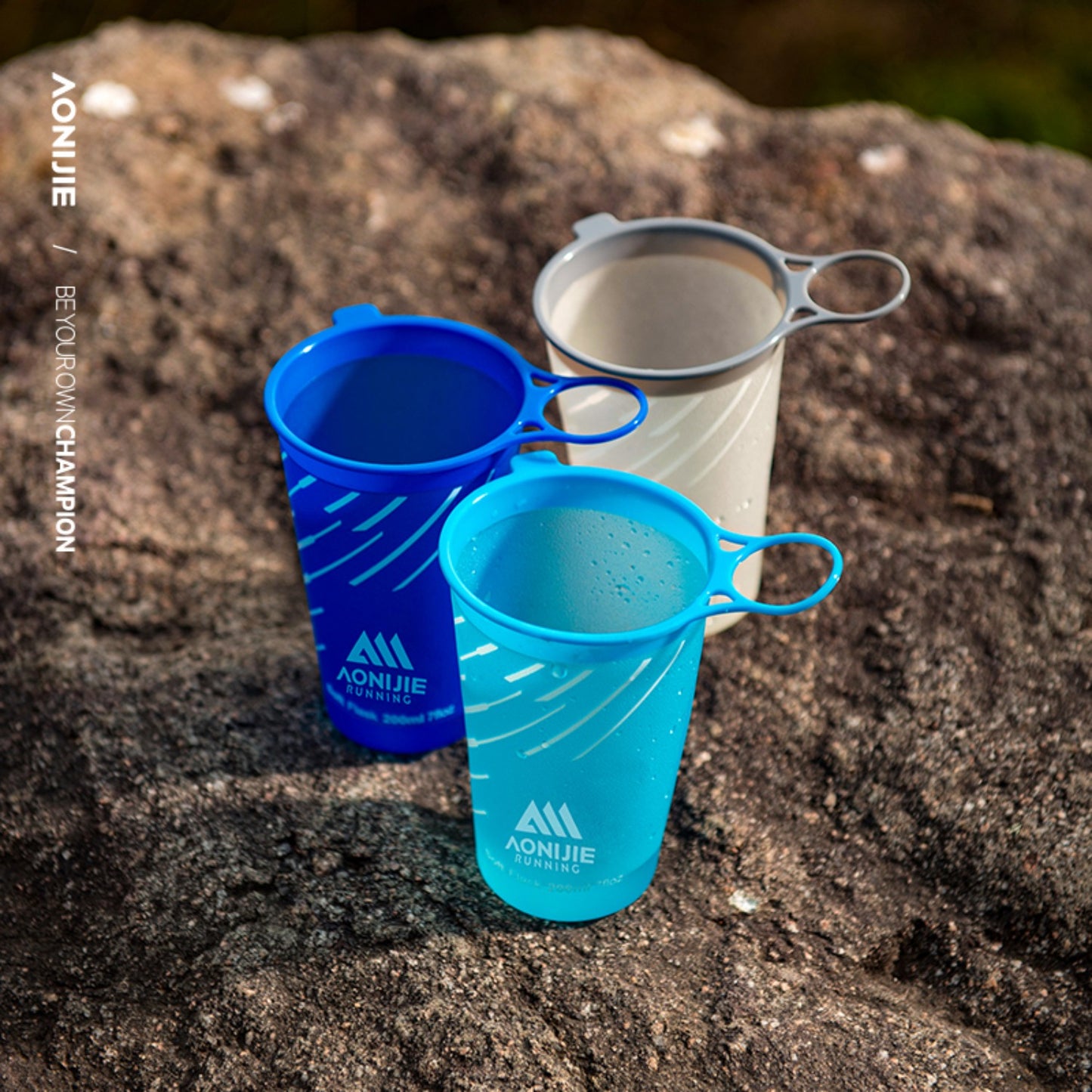 AONIJIE 200ML TPU Soft Water Cup -SD22