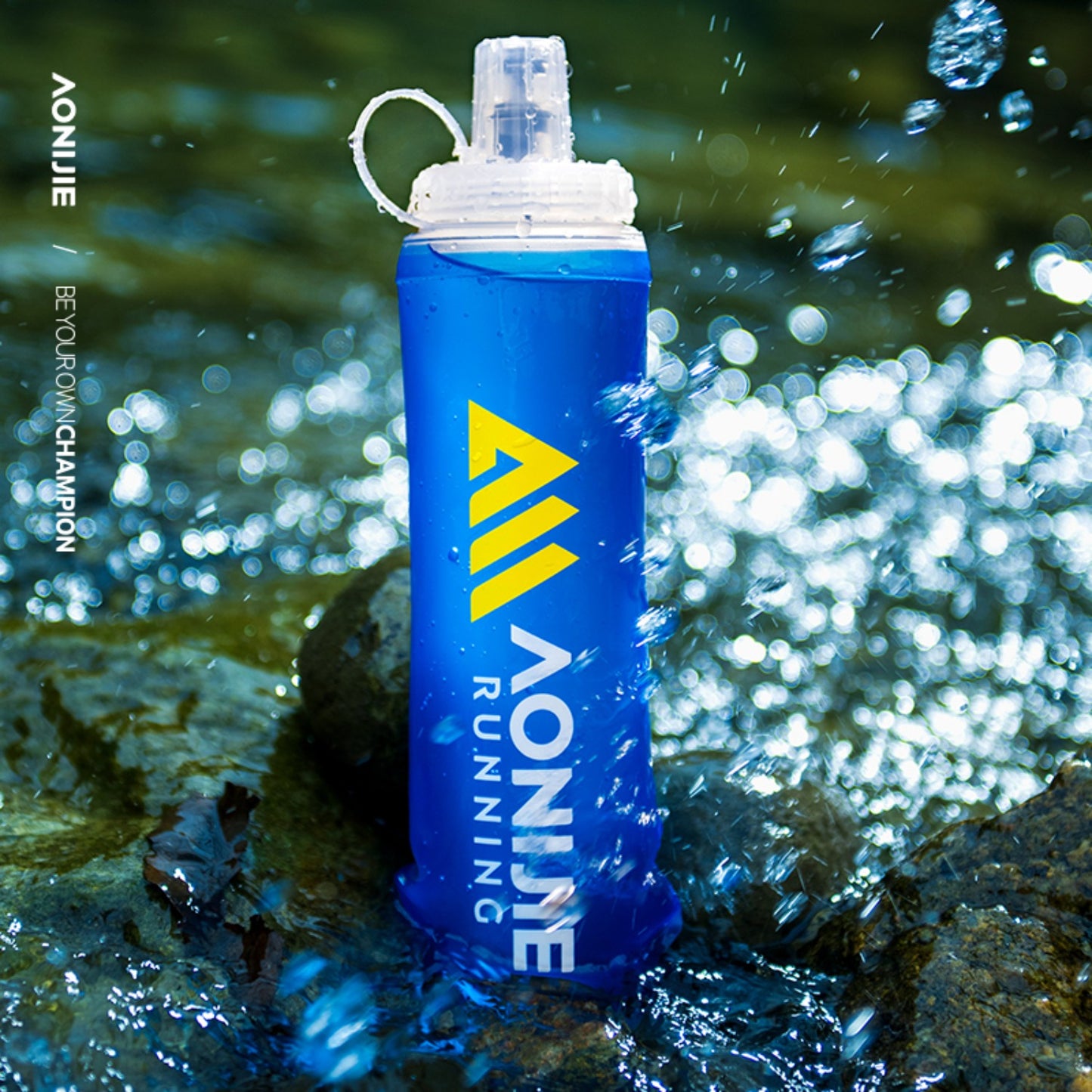 AONIJIE 500ml Foldable TPU Soft Flask -SD72