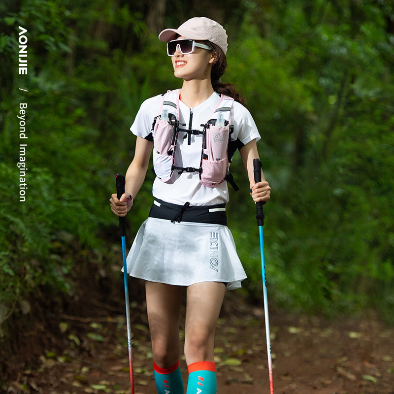 AONIJIE 4 - section Folding 7075 Aluminum Alloy Trekking Poles-E4207