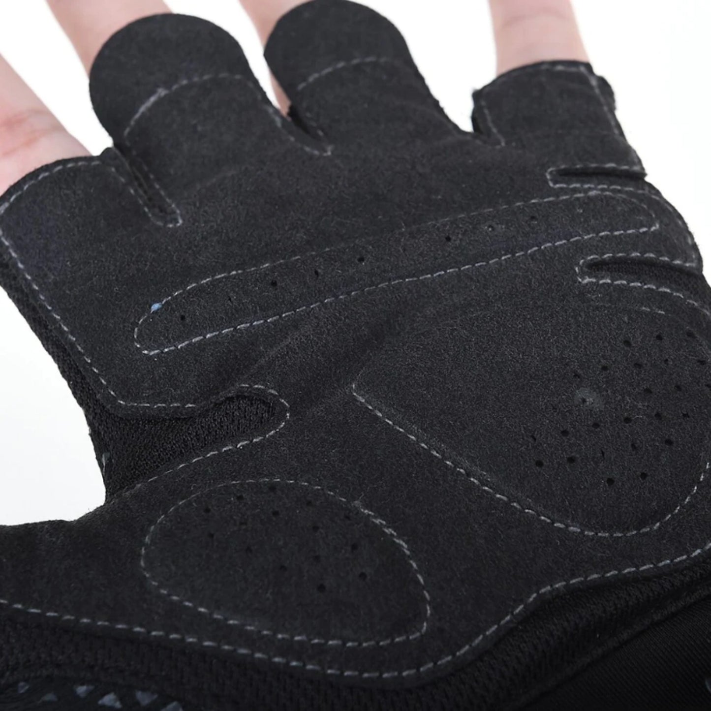 AONIJIE Non-Slip Cushioned Fingerless Gloves -M52