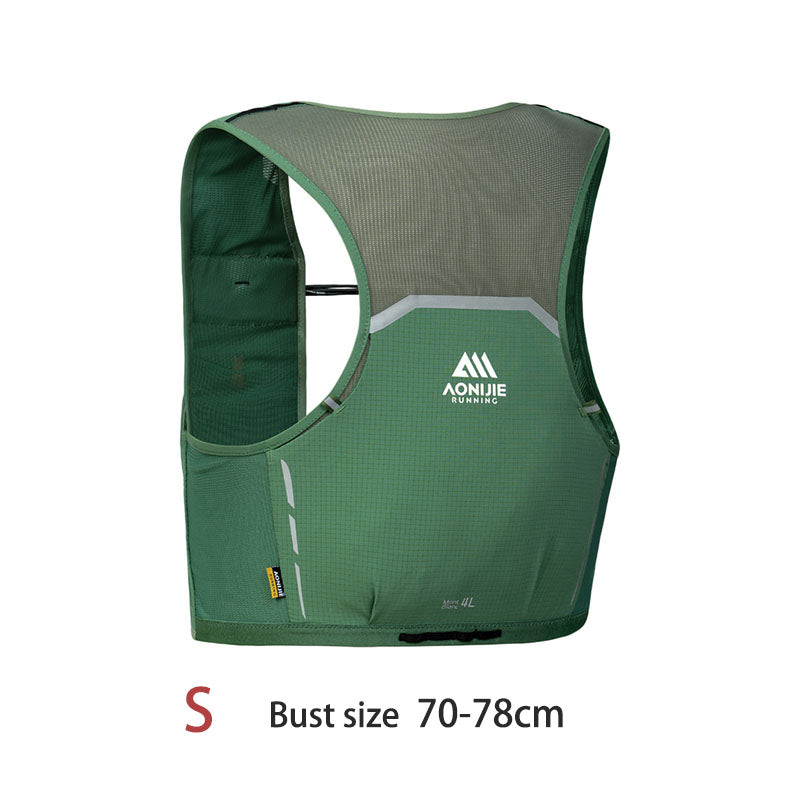 AONIJIE 4L UTMB Official Partner Backpack+2*500ML Bottles-MB4L