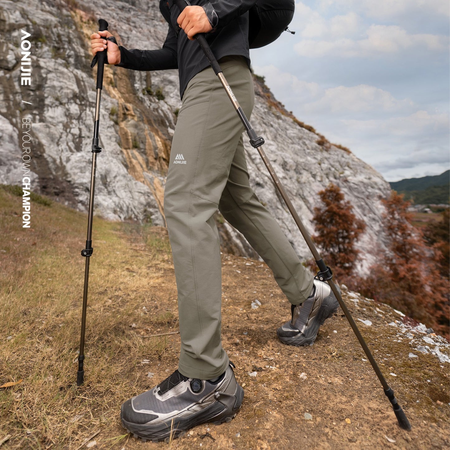 AONIJIE Outdoor Hiking Softshell Pants -FM5237