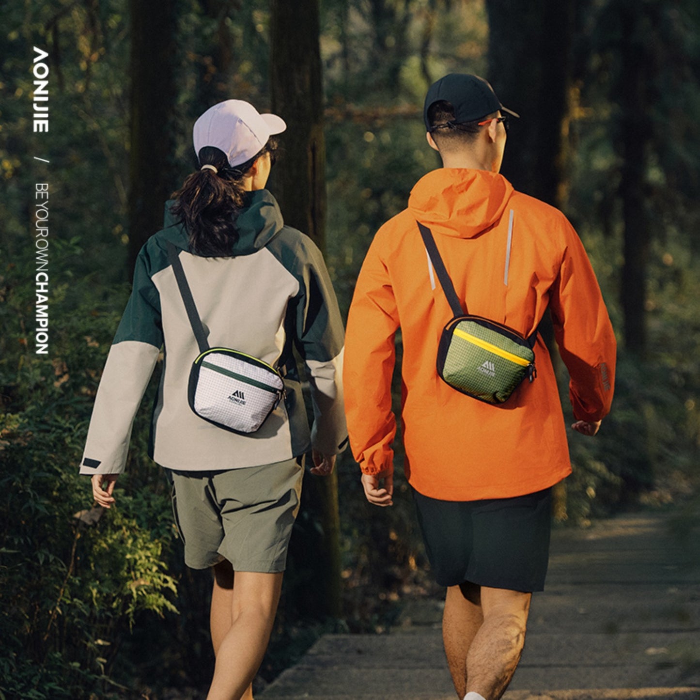 AONIJIE 4L Durable Hiking Crossbody bag -FH2504