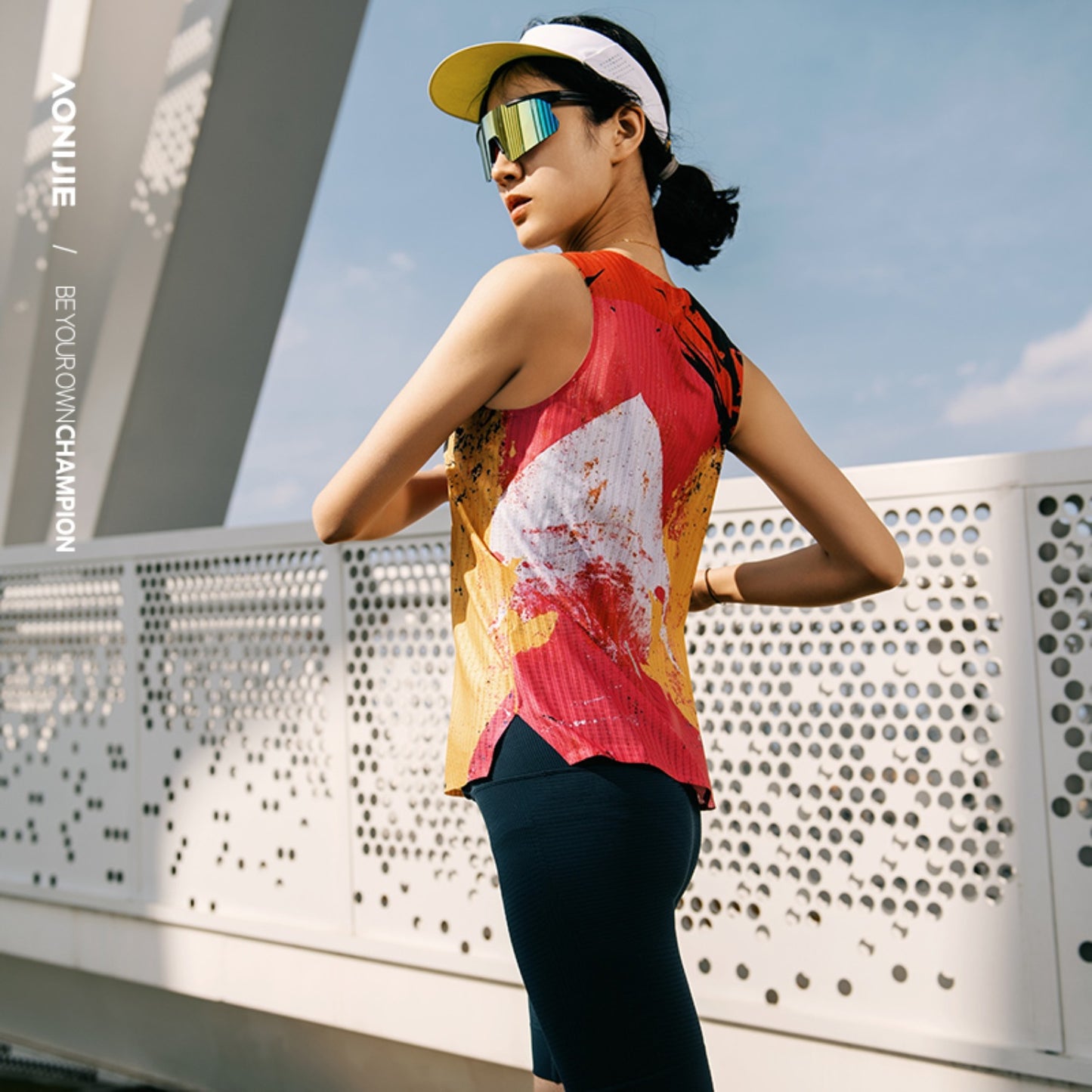 AONIJIE Women Quick Dry Running Sleeveless Tank Top-FW6235