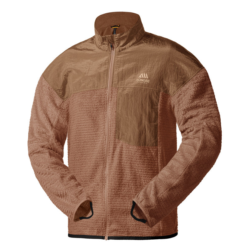 AONIJIE PrimaLoft Stand Collar Fleece Jacket -F5241