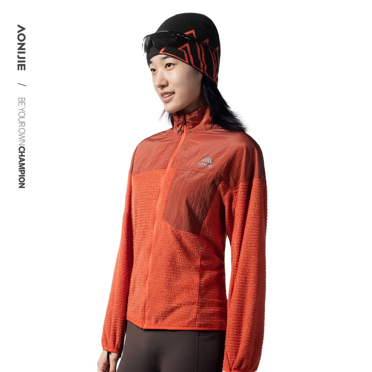 AONIJIE PrimaLoft Stand Collar Fleece Jacket -F5241
