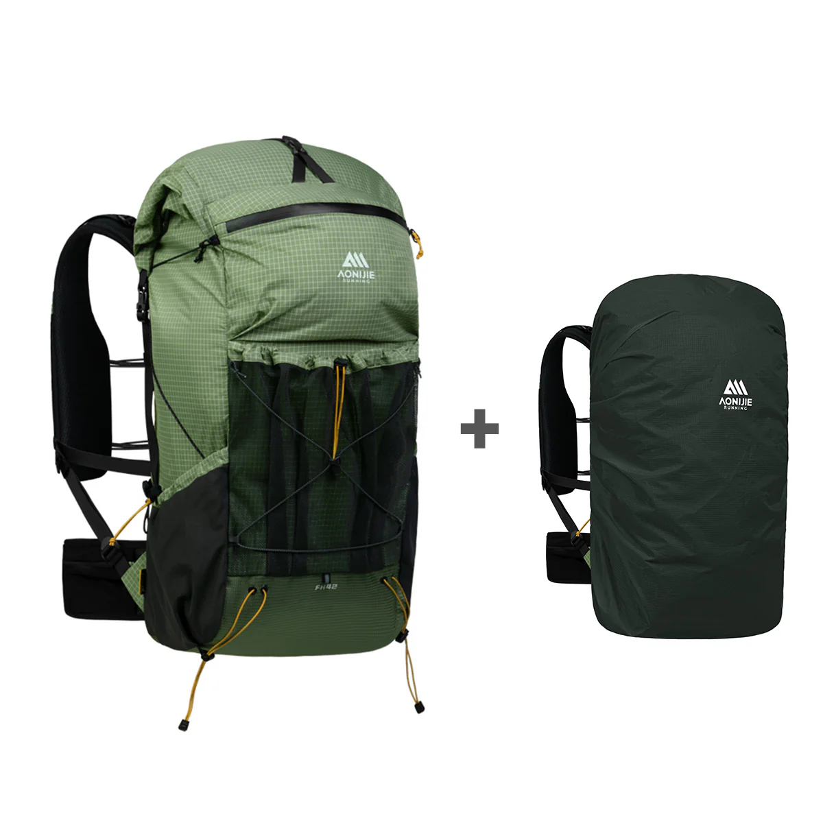AONIJIE 42L Large Capacity Backpack + Free Rain Cover-FH2542