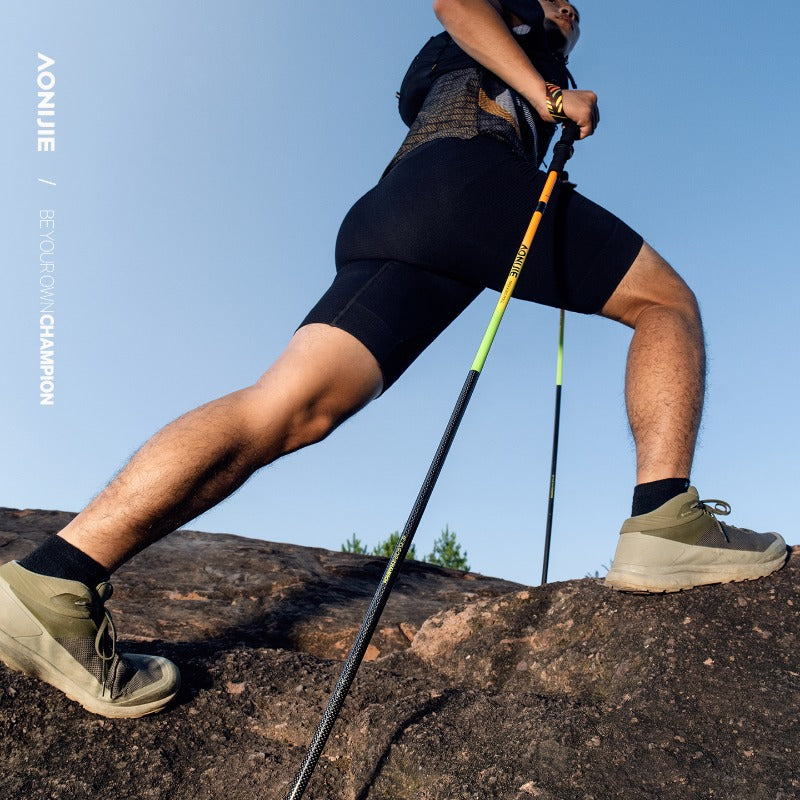 AONIJIE New Colors Carbon Fiber Trail Running Poles-E4204