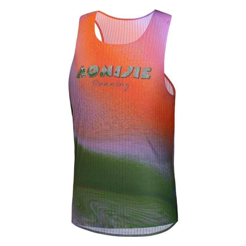 AONIJIE Men's Racing Running Singlet -FM5264