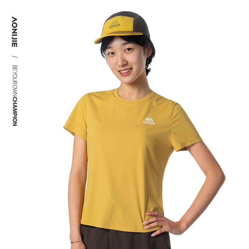 AONIJIE Women Athletic Quick-Dry Short Sleeve T-Shirt -FW6231
