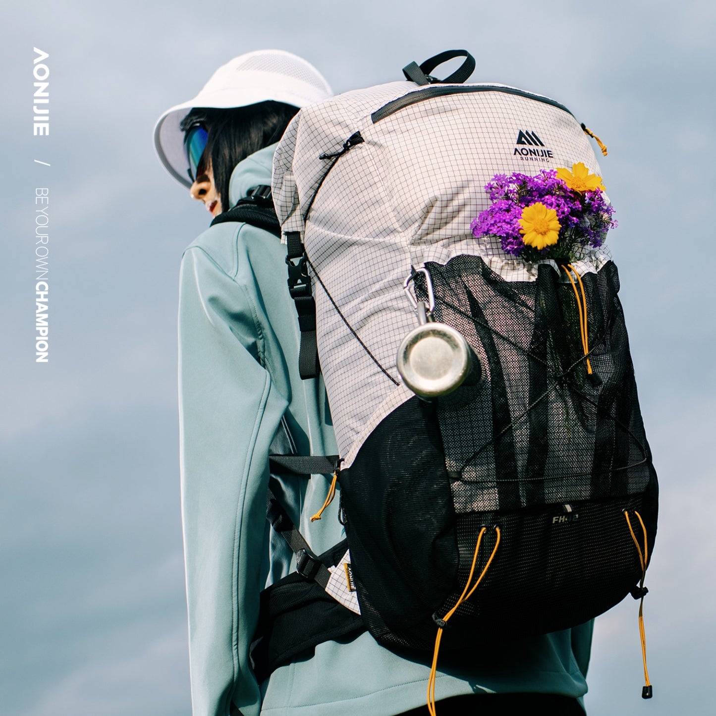 AONIJIE 42L Large Capacity Backpack + Free Rain Cover-FH2542
