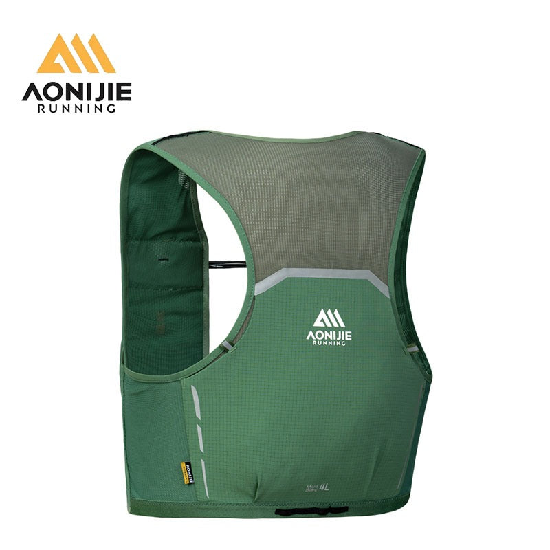 AONIJIE 4L UTMB Official Partner Backpack+2*500ML Bottles-MB4L