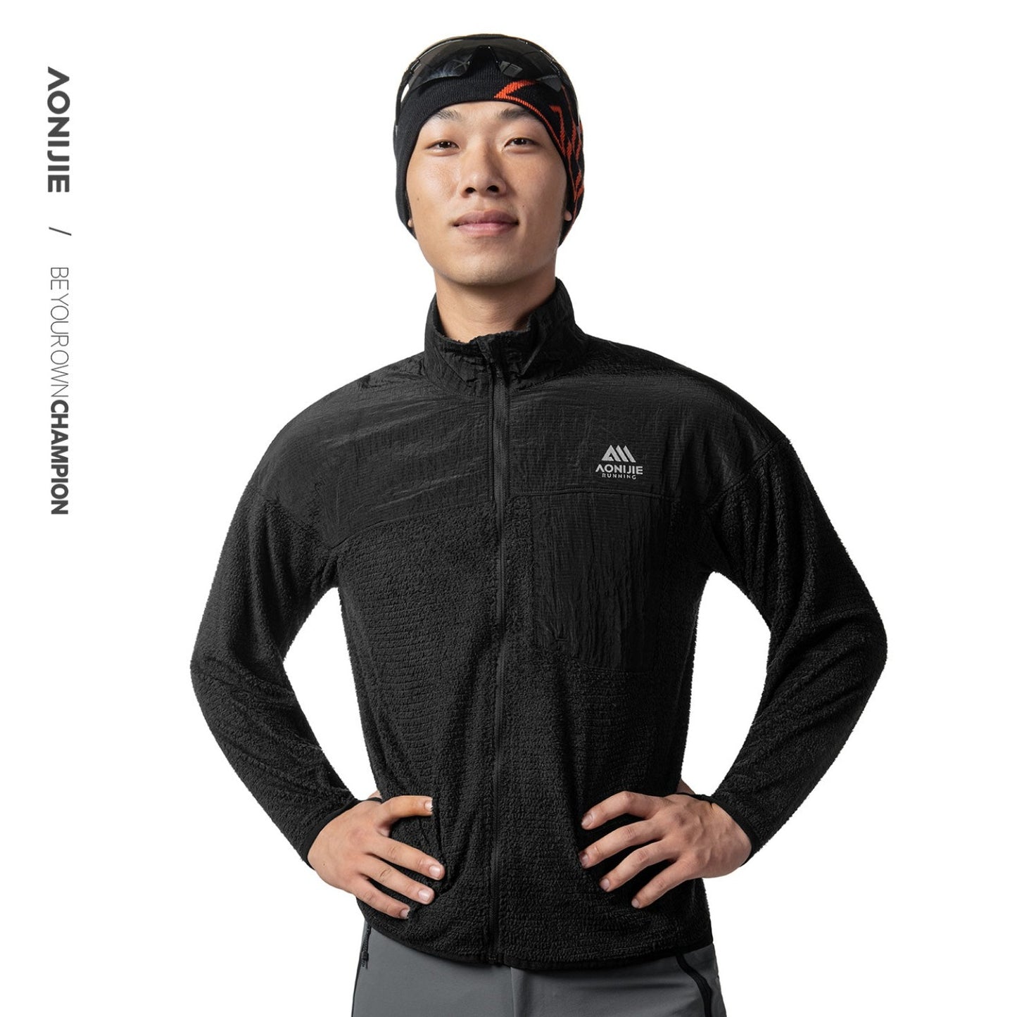 AONIJIE PrimaLoft Stand Collar Fleece Jacket -F5241