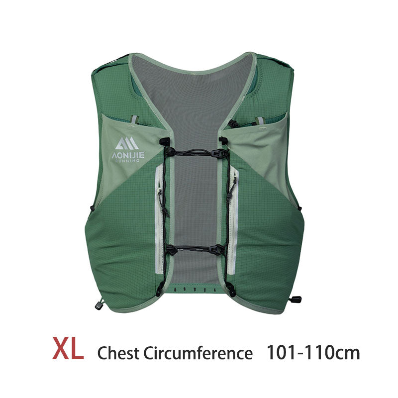 AONIJIE 12L UTMB Official Partner Backpack+2*500ML Bottles-MB12L