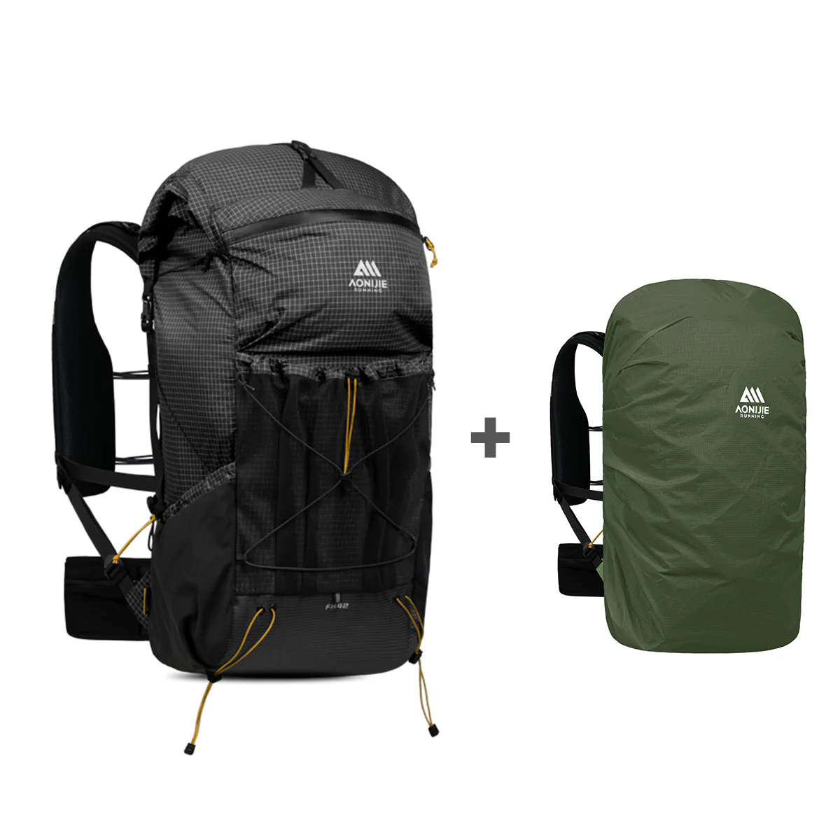 AONIJIE 42L Large Capacity Backpack + Free Rain Cover-FH2542