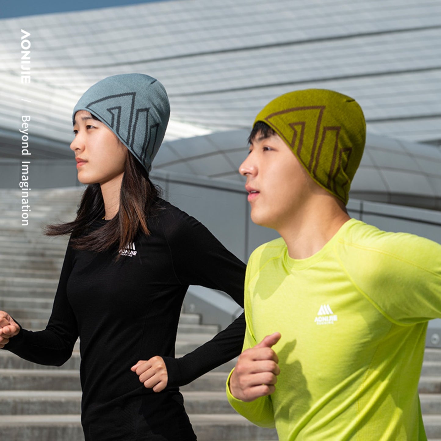 AONIJIE Windproof Insulated Wool Knitted Beanie -M39