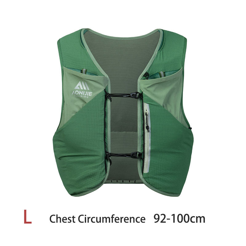 AONIJIE 8L UTMB Official Partner Backpack+2*500ML Bottles-MB8L