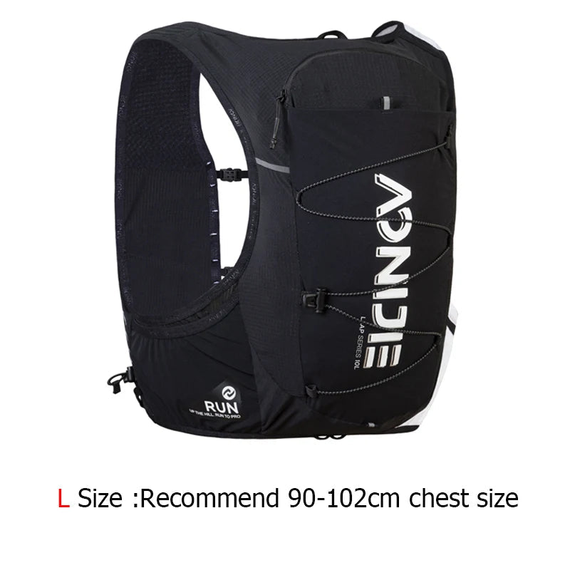 AONIJIE C9116 hydration backpack lifestyle action shot on trail