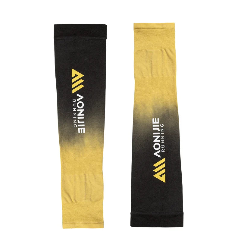 AONIJIE UPF 50+ Cooling Ice Silk Arm Sleeves - E4121