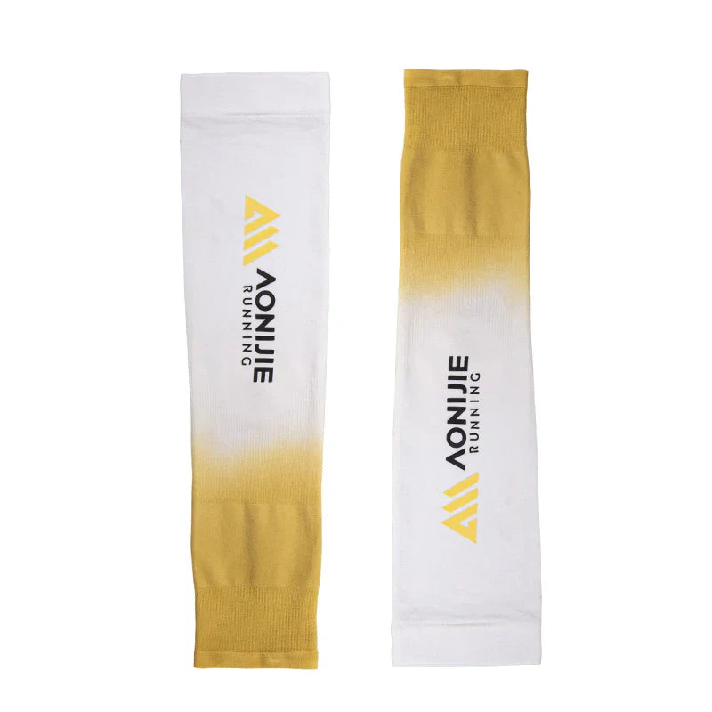AONIJIE UPF 50+ Cooling Ice Silk Arm Sleeves - E4121