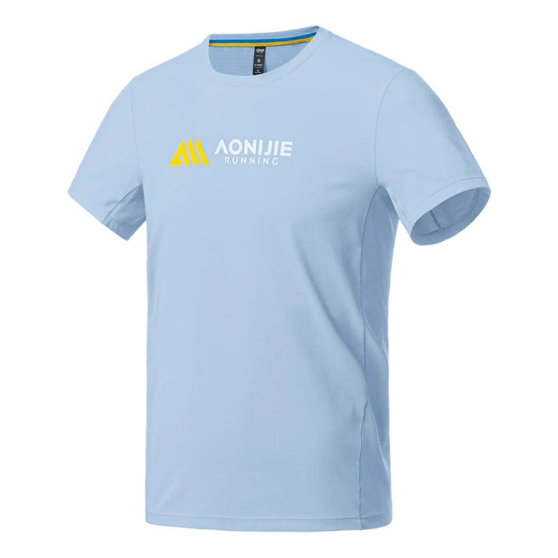 AONIJIE  Men Quick Dry Breathable Sports T-Shirt  - FM5198
