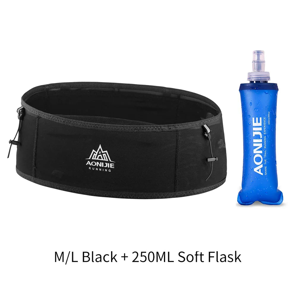 AONIJIE Running Hydration Belt with 250ml Soft Flask - W938S