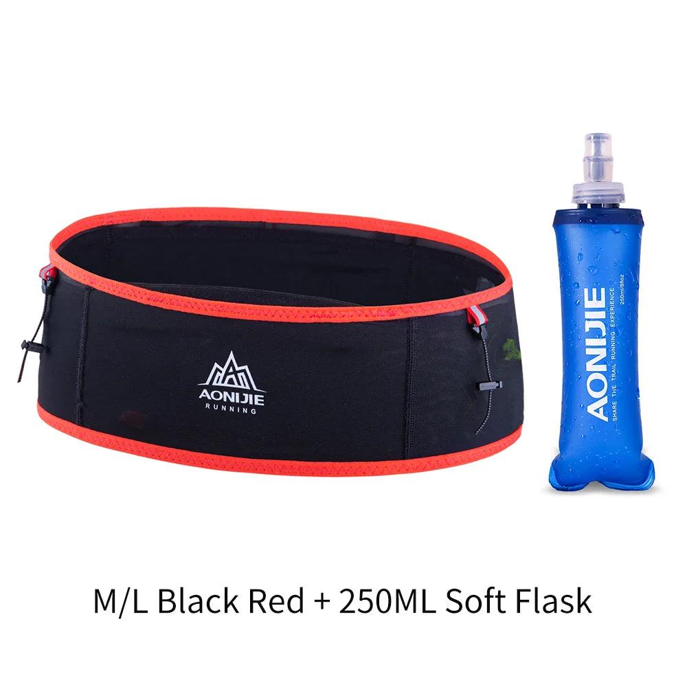 AONIJIE Running Hydration Belt with 250ml Soft Flask - W938S