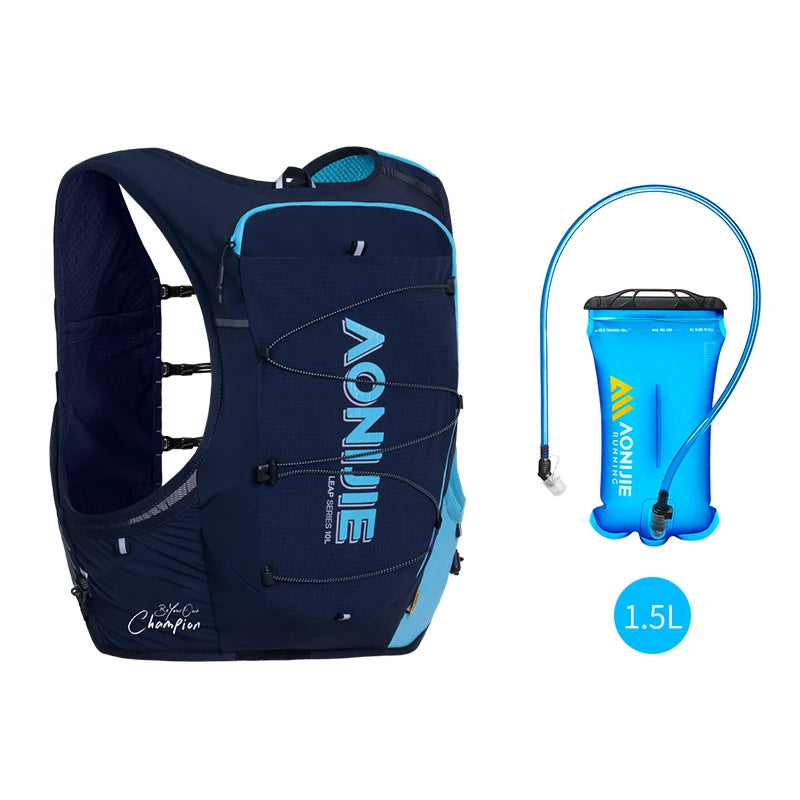 AONIJIE Unisex Tibetan Blue 10L Hydration Running Vest - C9116