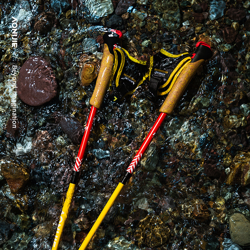 AONIJIE 3K Carbon Fiber Lightweight & Durable Trekking Poles-E4212