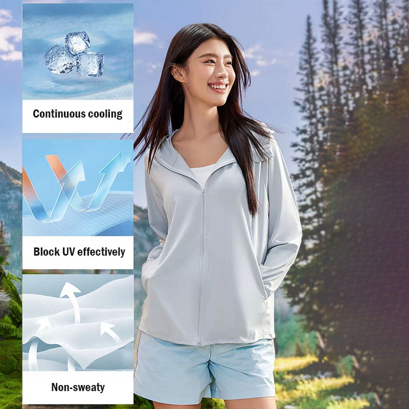 Ice Silk Cooling Quick-dry Sun Protection Clothing-9805