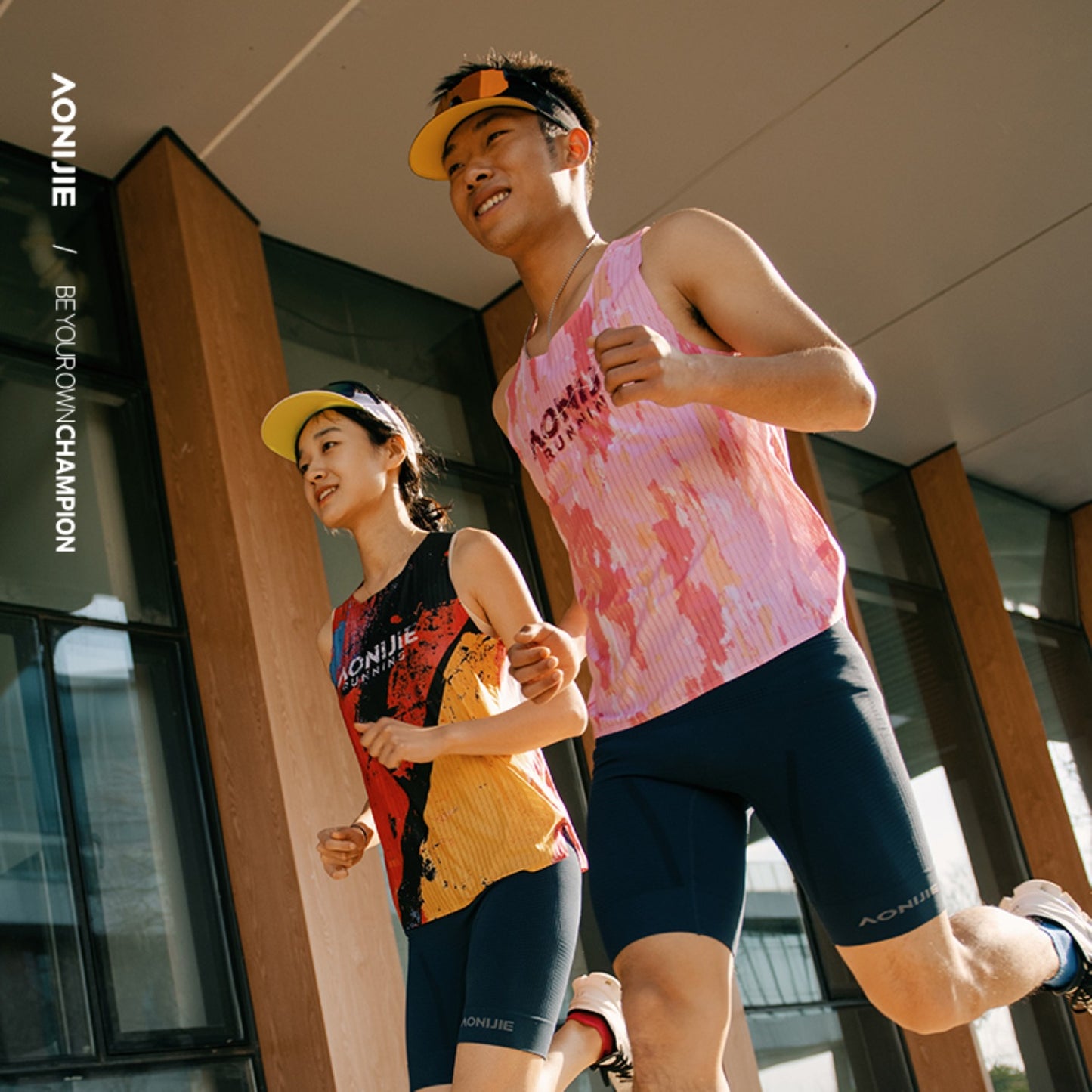 AONIJIE Men Quick Dry Racerback Tank Top -FM5236
