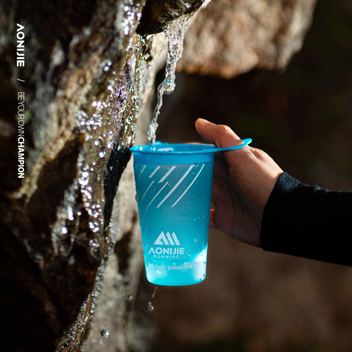AONIJIE 200ML TPU Soft Water Cup -SD22
