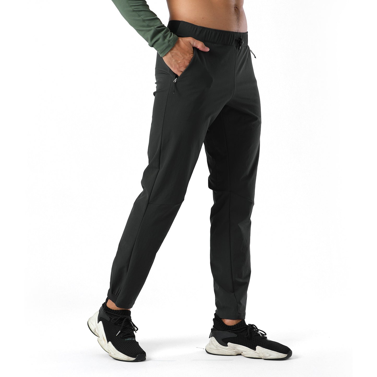 AONIJIE Men Winter Insulated Elasticized Ankle Pants - FM5145