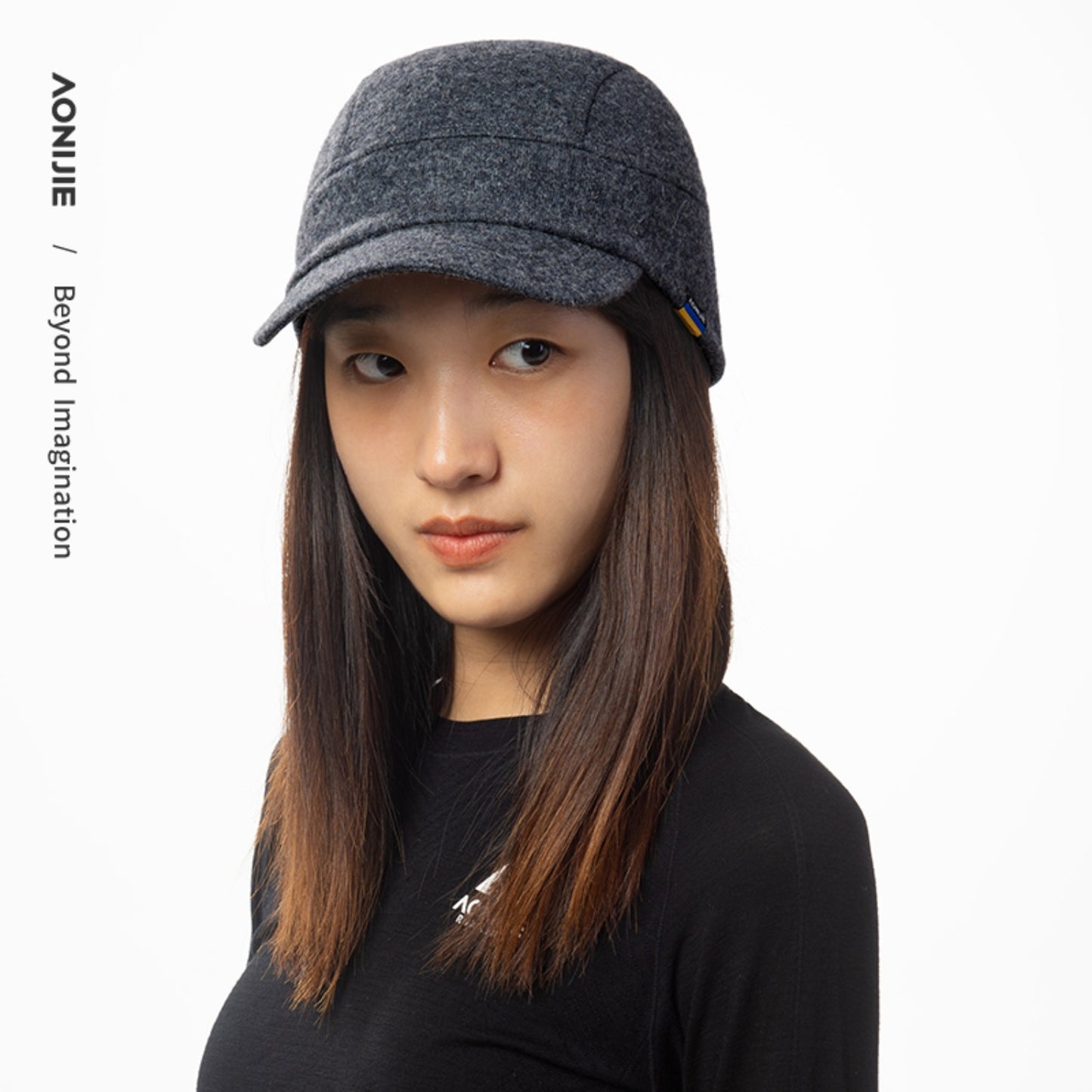 AONIJIE M40 유니섹스 울 니트 모자