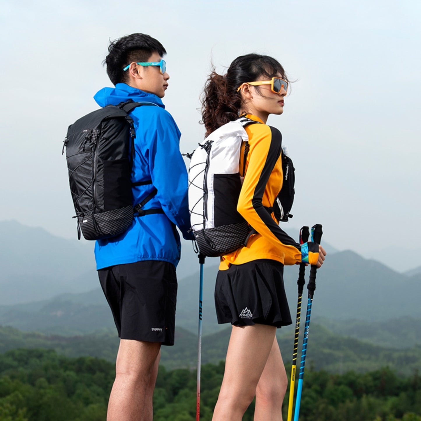 AONIJIE 22L Durable Cordura Fabric Hiking Backpack -C9115