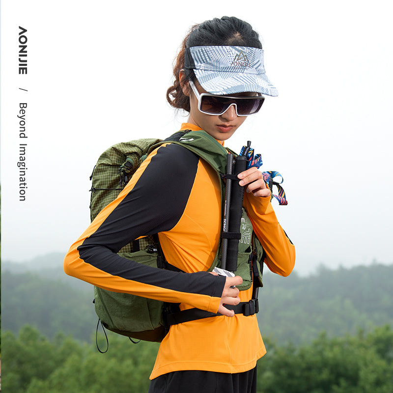 AONIJIE Professional Outdoor Carbon Fiber Trekking Poles -E4204