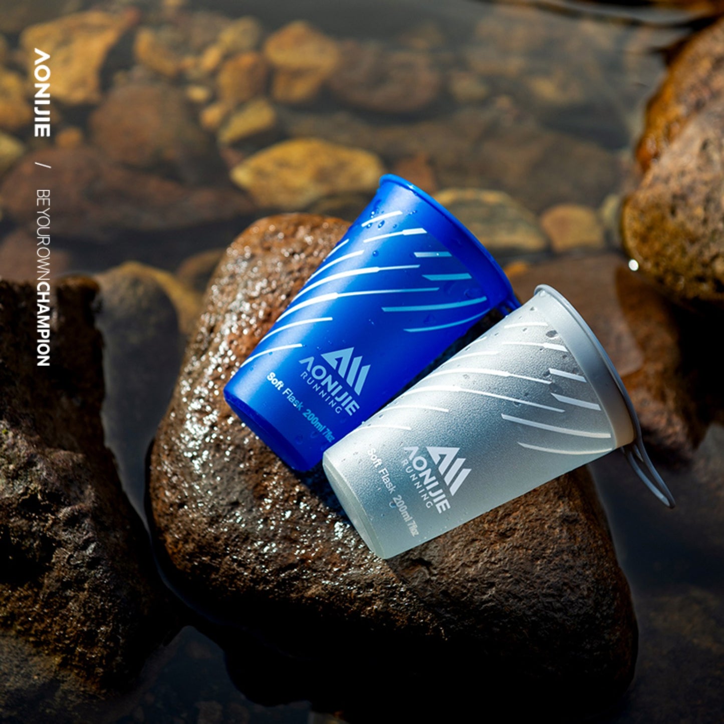 AONIJIE 200ML TPU Soft Water Cup -SD22